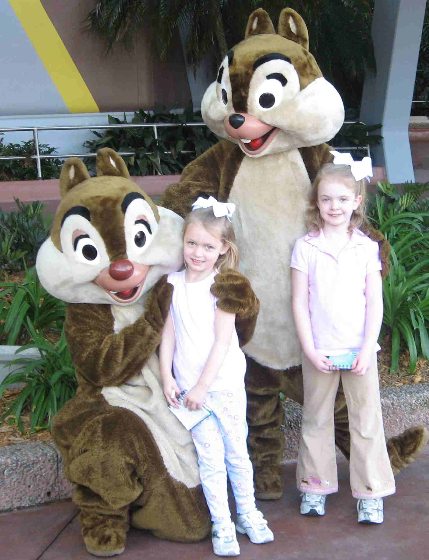 JC and Chip and Dale